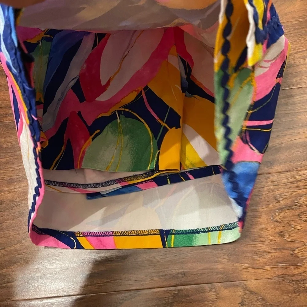 Crown & Ivy Mini Pull On Tropical Skort Size 6